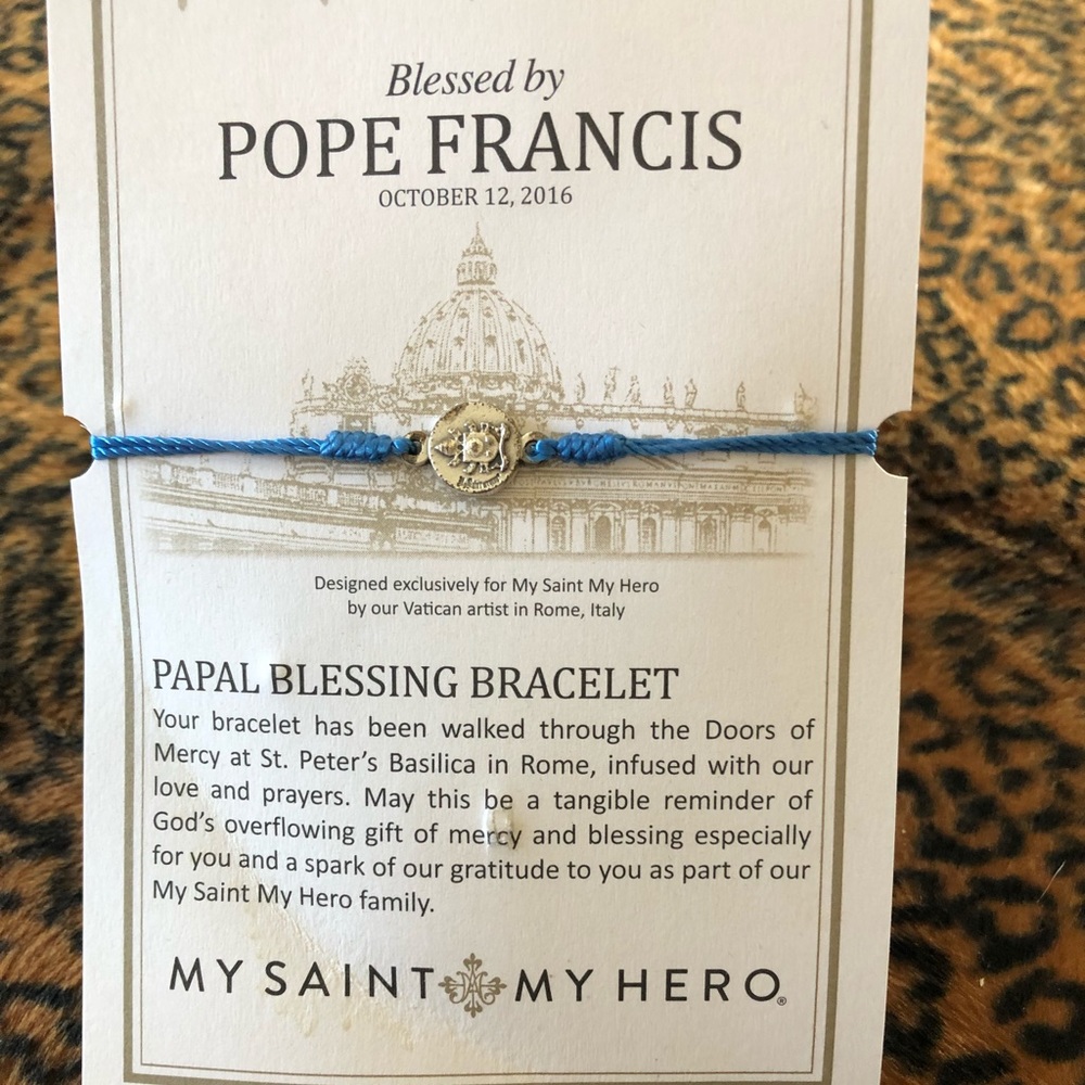 My Saint My Hero adjustable bracelet